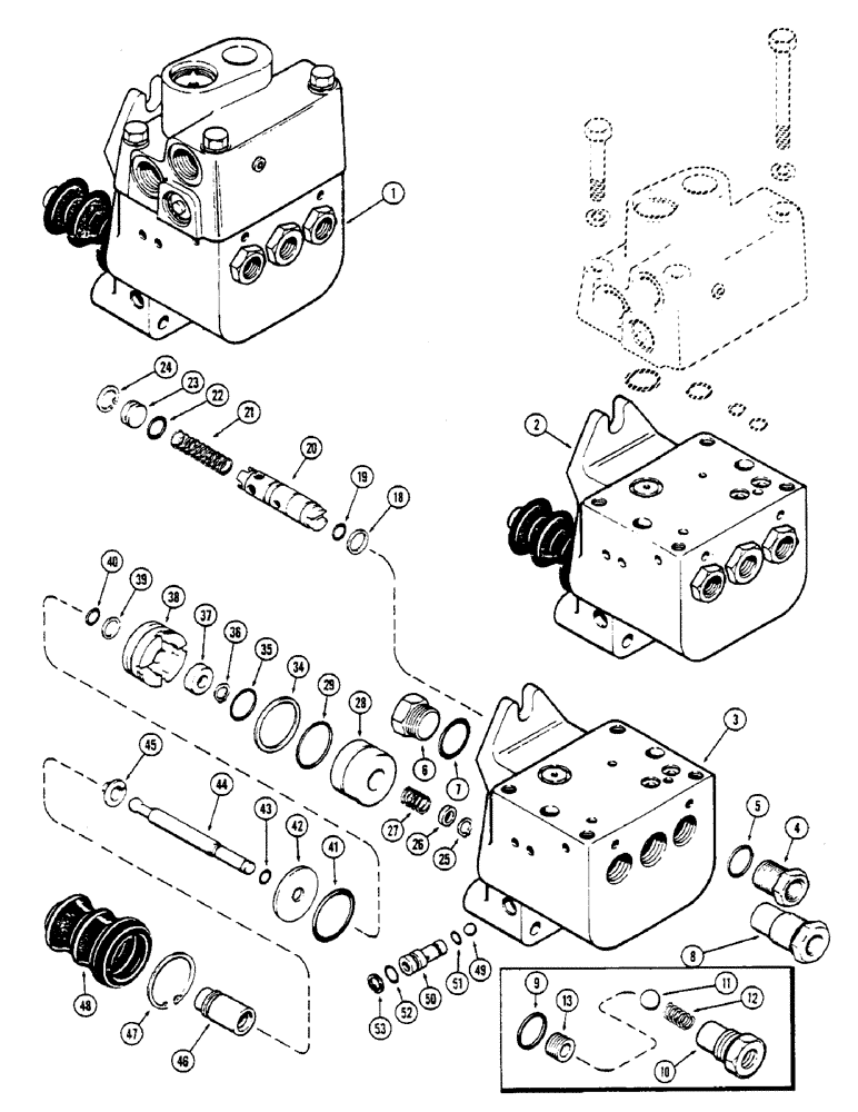 Схема запчастей Case IH 1570 - (150) - G34992 POWER BRAKE VALVE (07) - BRAKES