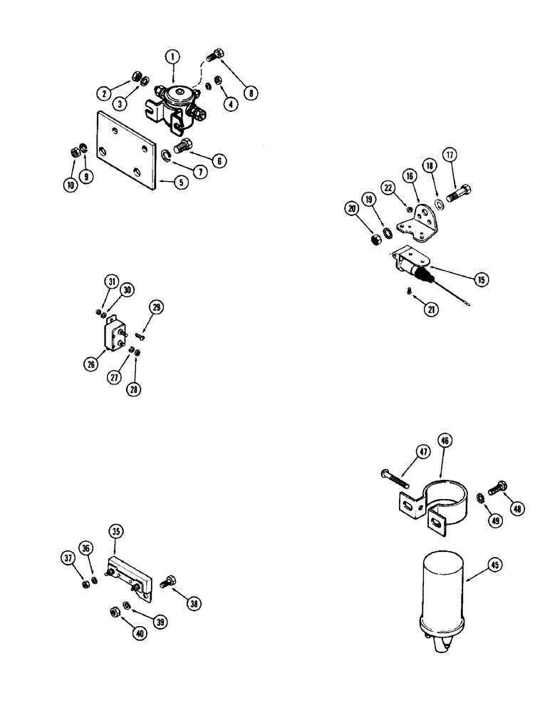 Схема запчастей Case IH 930-SERIES - (061A) - ELECTRICAL ATTACHING PARTS (04) - ELECTRICAL SYSTEMS