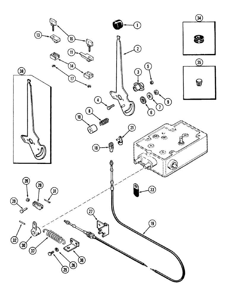 Схема запчастей Case IH 2594 - (8-108) - HITCH SYSTEM, HITCH CONTROLS (08) - HYDRAULICS