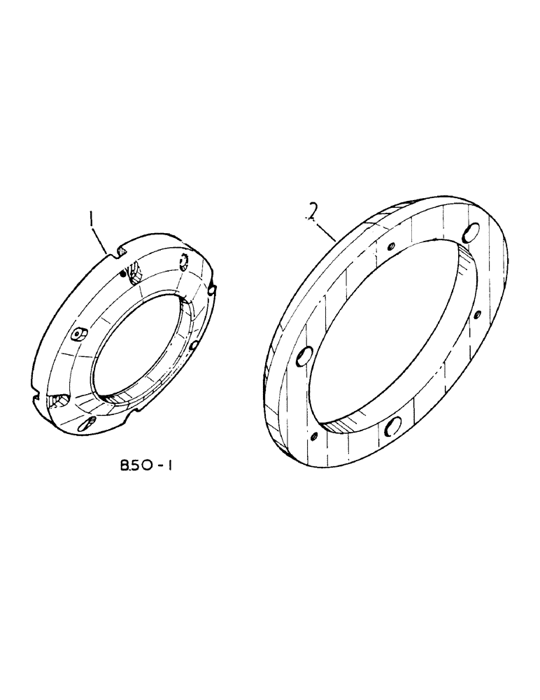 Схема запчастей Case IH 278 - (02-002) - REAR WHEEL WEIGHT Accessories & Attachments / Miscellaneous