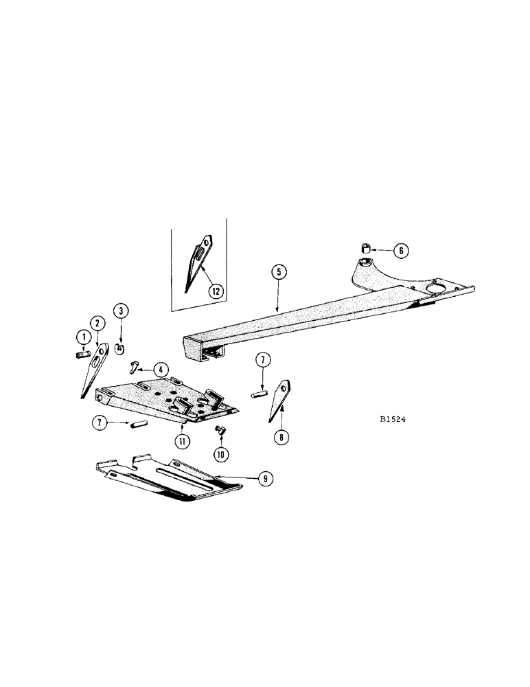 Схема запчастей Case IH 200 - (18[A]) - FEEDER ARM, HEAD AND FINGERS 