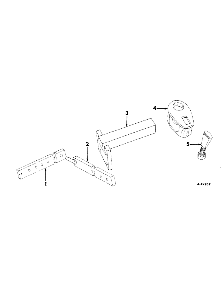 Схема запчастей Case IH 119 - (K-04) - APPLICATOR BAR AND CLAMP 