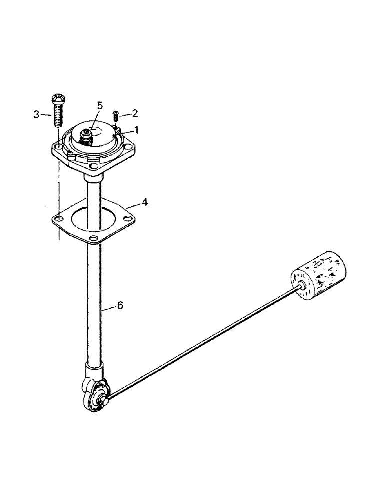 Схема запчастей Case IH KP-1360 - (02-20) - FUEL GAUGE SENDER ASSEMBLY (06) - ELECTRICAL