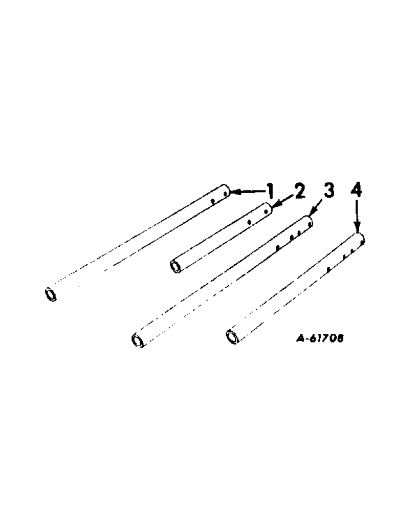 Схема запчастей Case IH 865 - (AK-06) - TOOL BARS, ROUND 