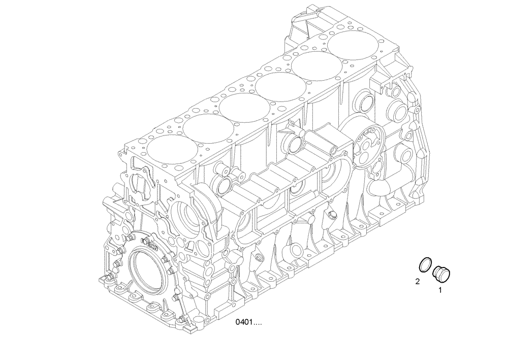 Схема запчастей Case IH F2CE9684A E009 - (3249.003) - COMPRESSOR WATER INLET PIPE 