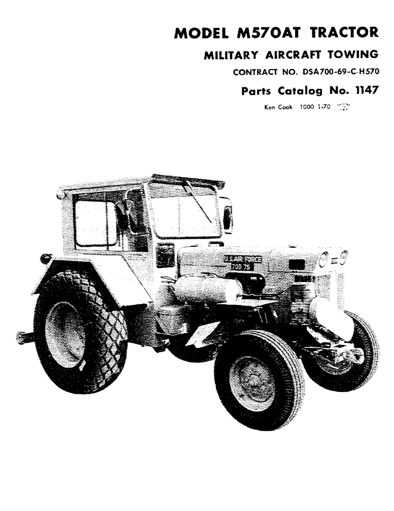 Схема запчастей Case IH M570AT - (001) - MODEL M570AT TRACTOR (00) - PICTORIAL INDEX