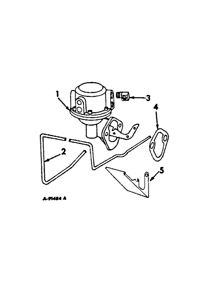 Схема запчастей Case IH C-200 - (G-33) - FUEL PUMP AND CONNECTIONS, 574, 674, 2500A, 2500B, 2505B, 2510B AND 2514B TRACTORS 