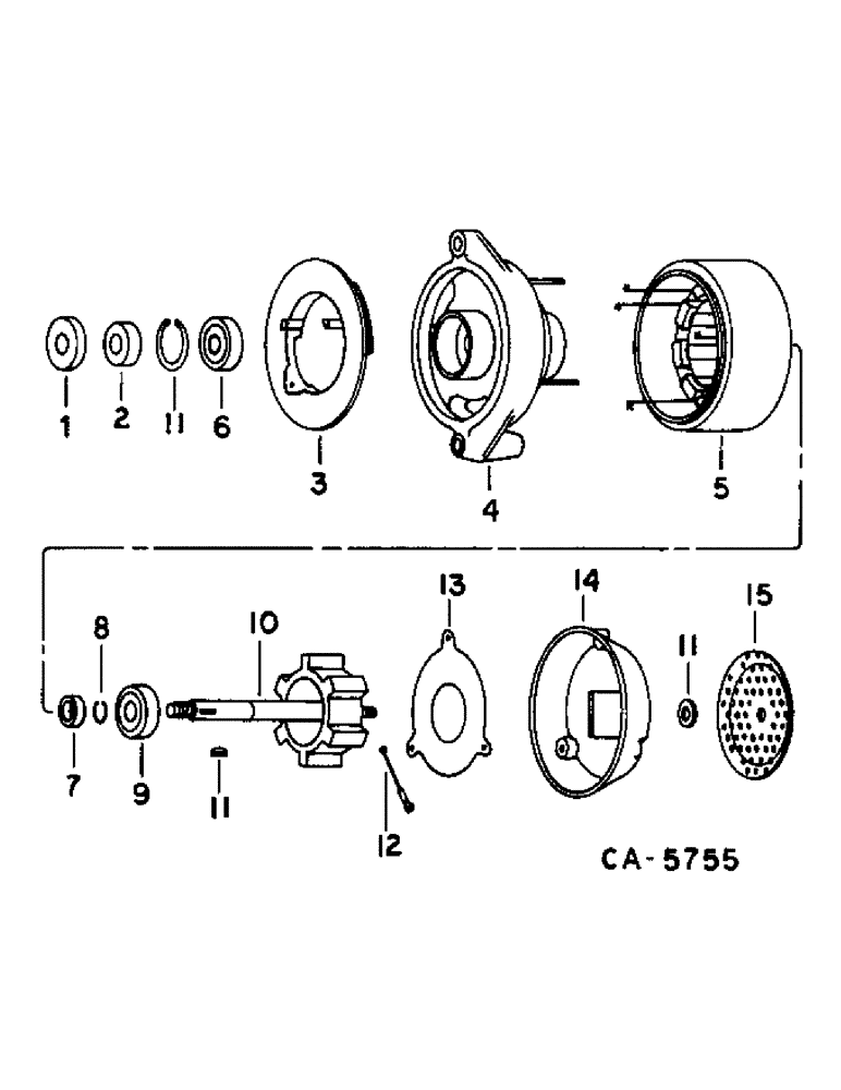 Схема запчастей Case IH 1470 - (08-22) - ELECTRICAL, ALTERNATOR-GENERATOR, W/INTEGRAL SOLID-STATE (06) - ELECTRICAL