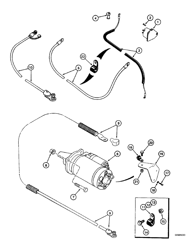 Схема запчастей Case IH 2188 - (4-36) - FEEDER REVERSER HARNESS (06) - ELECTRICAL