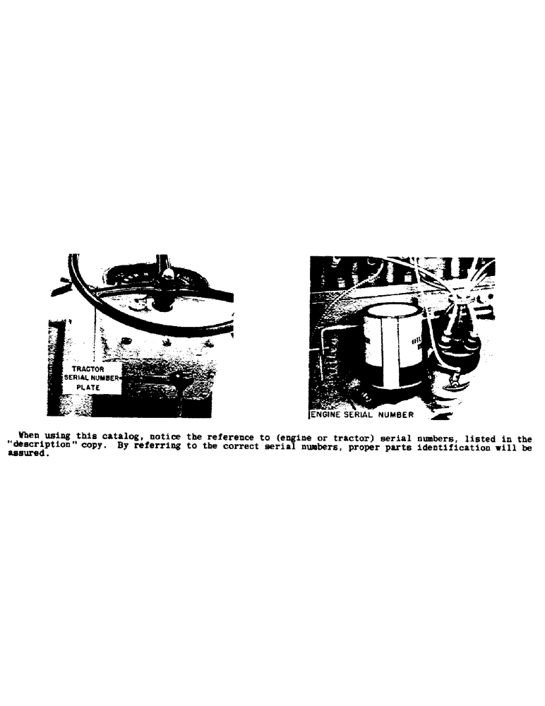 Схема запчастей Case IH 320 - (005) - TRACTOR SERIAL NUMBERS (00) - PICTORIAL INDEX