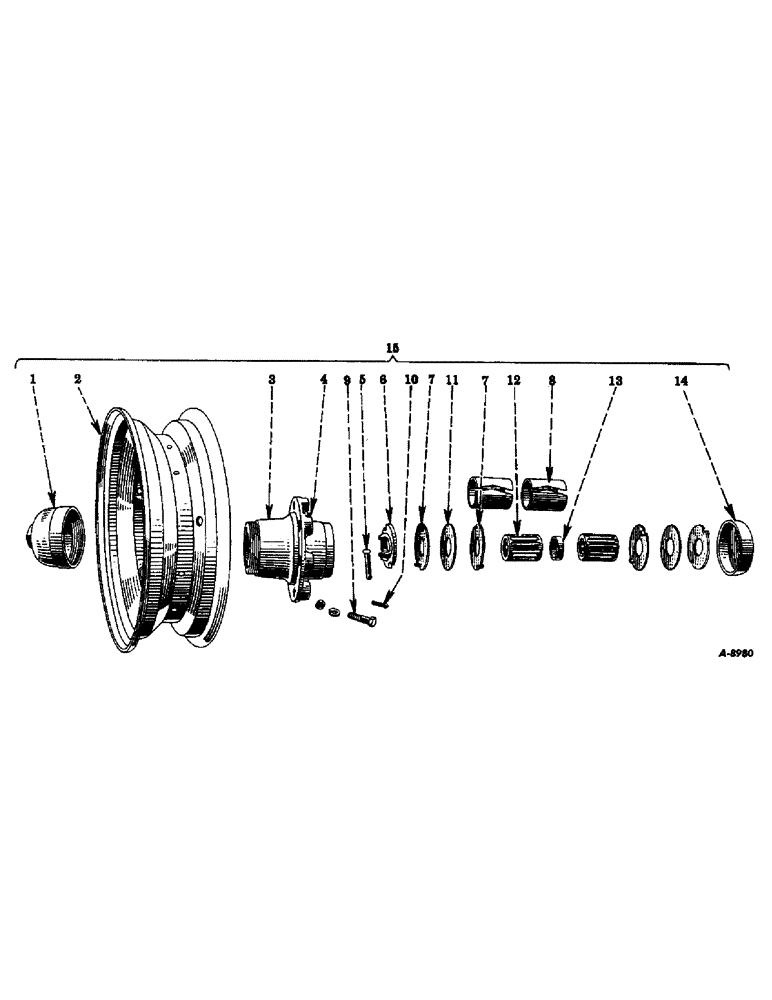 Схема запчастей Case IH VARIOUS - (A-09) - PNEUMATIC TIRE WHEELS, SPECIAL 