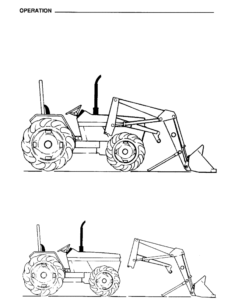 Схема запчастей Case IH L106 - (19) - OPERATION (00) - PICTORIAL INDEX