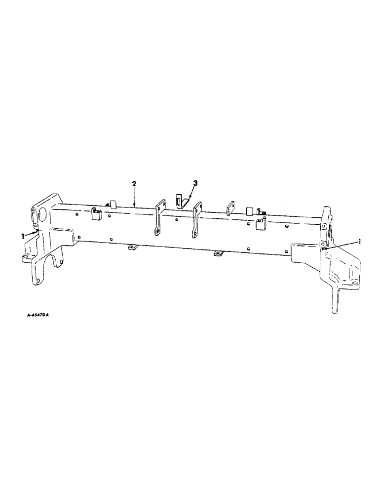 Схема запчастей Case IH 414 - (131) - MAIN AXLE SUPPORT (25) - FRONT AXLE SYSTEM