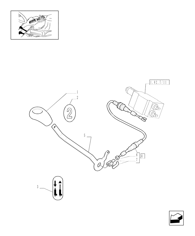 Схема запчастей Case IH JX1070C - (1.92.82/10[01]) - (VAR.165) 4 REMOTE VALVES FOR EDC - LEVERS (10) - OPERATORS PLATFORM/CAB