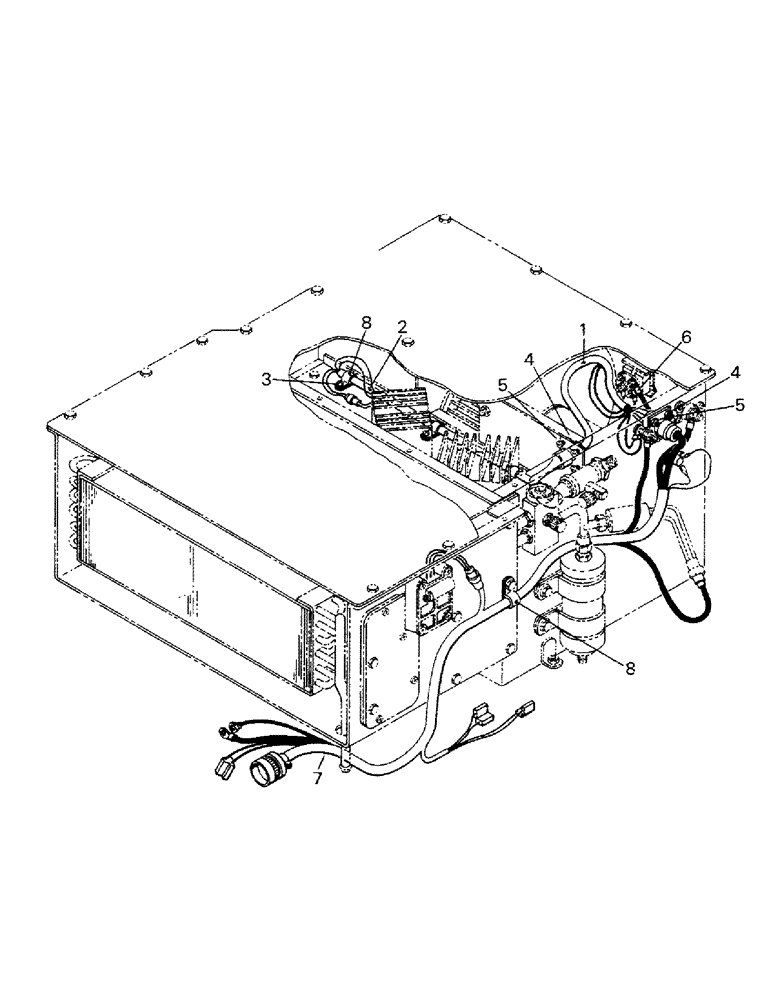 Схема запчастей Case IH CP-1325 - (03-08) - CLIMATE CONTROL MODULE ELECTRICAL (03) - Climate Control