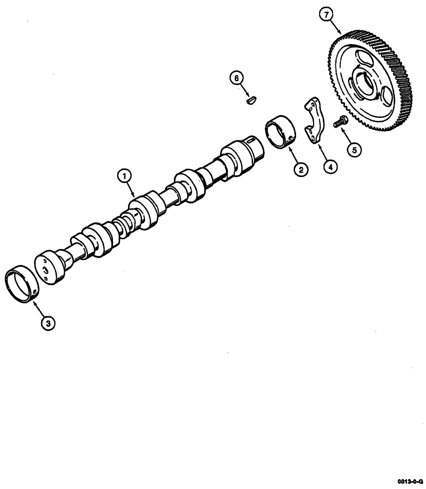 Схема запчастей Case IH 8860 - (10-30) - CAMSHAFT(4-390 AND 4T-390 EMISSIONS CERTIFIED ENGINE) (10) - ENGINE