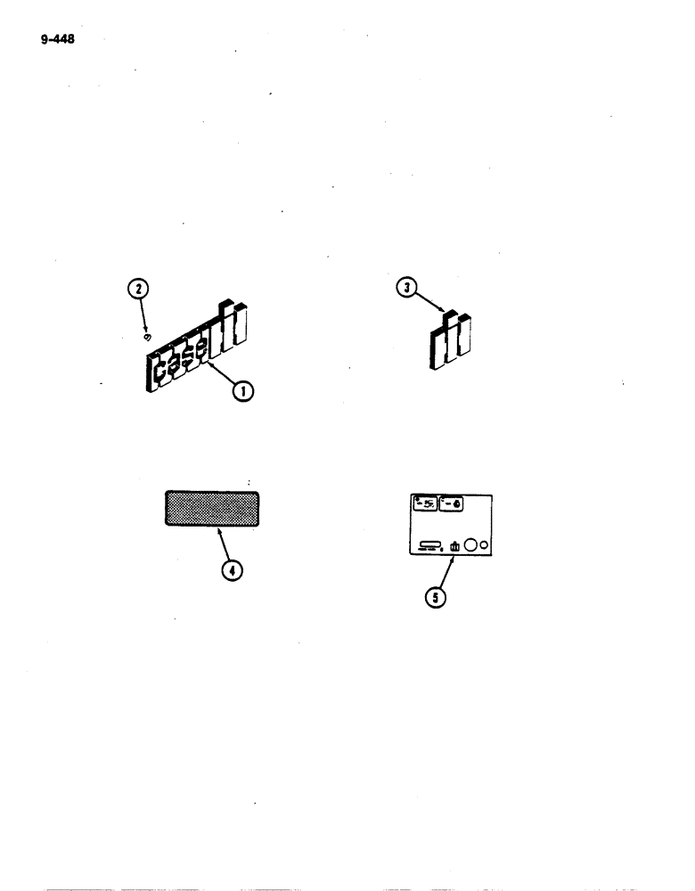 Схема запчастей Case IH 782 - (9-448) - DECALS AND EMBLEMS (09) - CHASSIS ATTACHMENTS