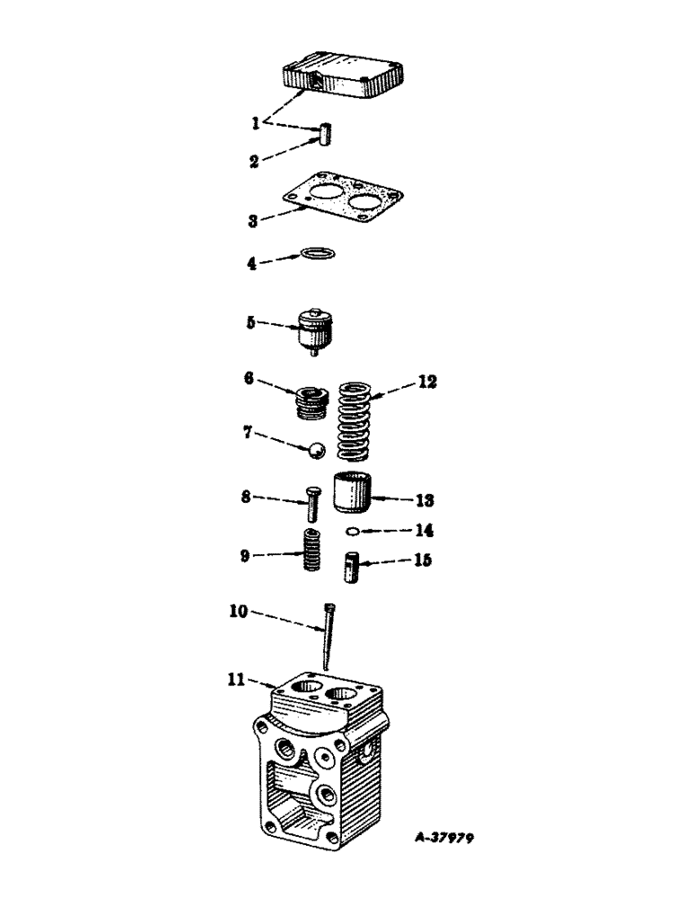 Схема запчастей Case IH 450-SERIES - (380) - HYDRAULIC SYSTEM, REGULATOR & SAFETY VALVE (07) - HYDRAULIC SYSTEM