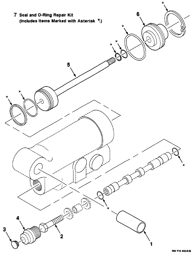 Схема запчастей Case IH 8860HP - (05-12) - HYDRAULIC SERVO-CONTROL ASSEMBLY (35) - HYDRAULIC SYSTEMS