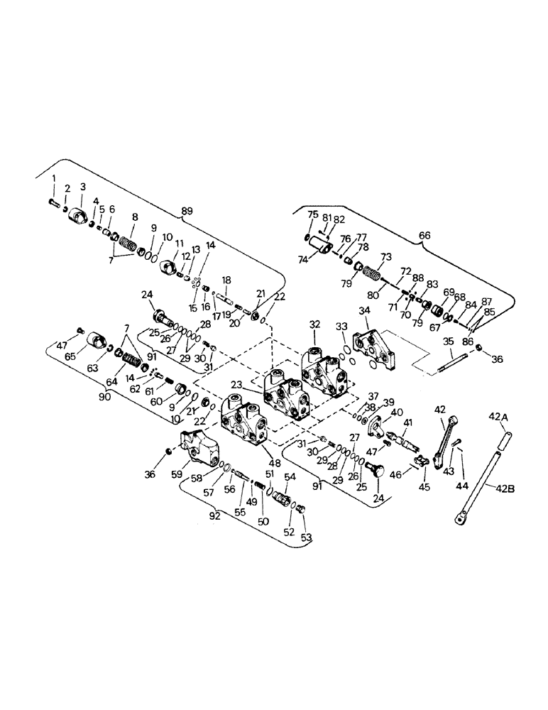 Схема запчастей Case IH RC210 - (08-13) - CONTROL VALVE (07) - HYDRAULICS