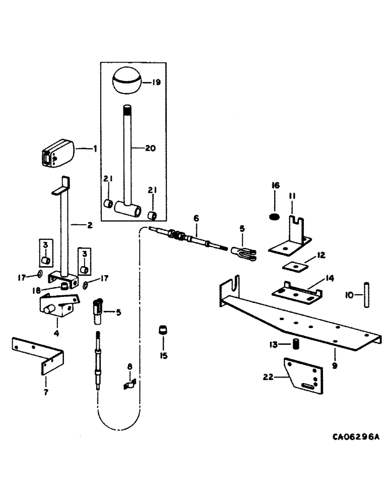 Схема запчастей Case IH 1480 - (07-13) - DRIVE TRAIN, PROPULSION CONTROL Drive Train