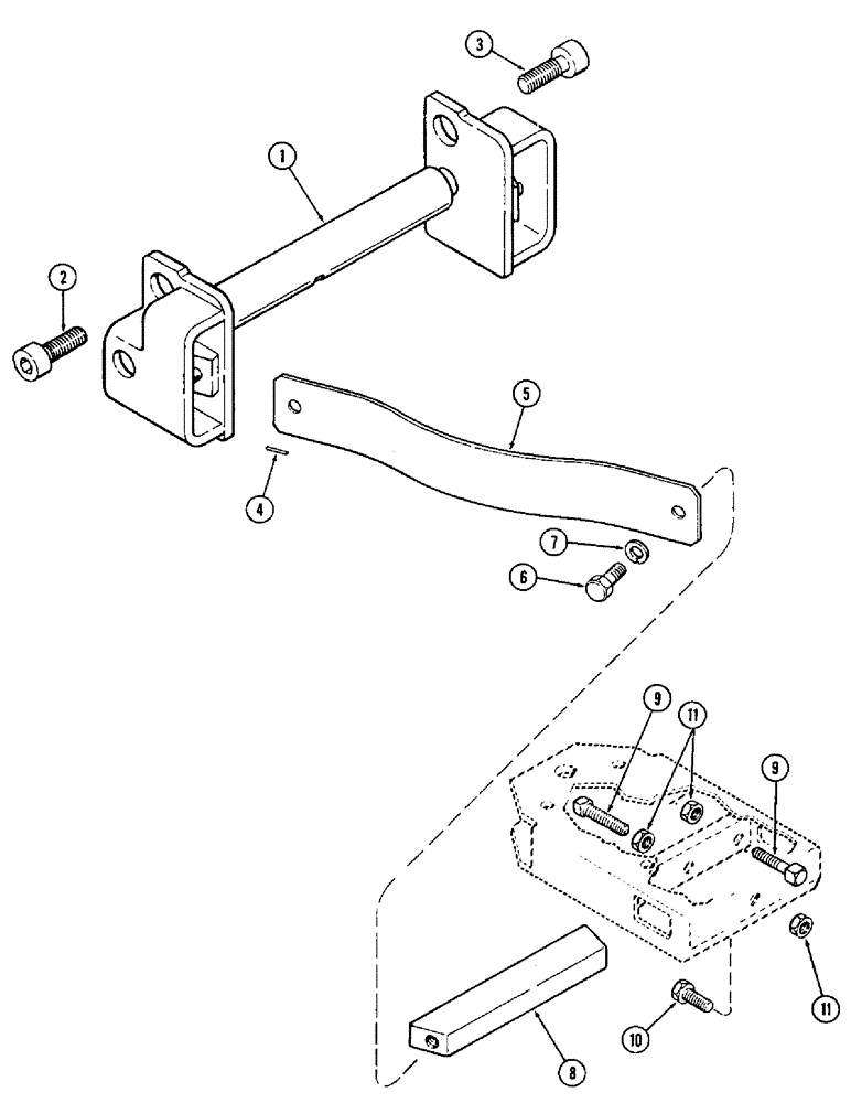 Схема запчастей Case IH 1570 - (226) - D.O.M. SYSTEM, CROSSBAR AND WISHBONE SPRINGS (09) - CHASSIS/ATTACHMENTS