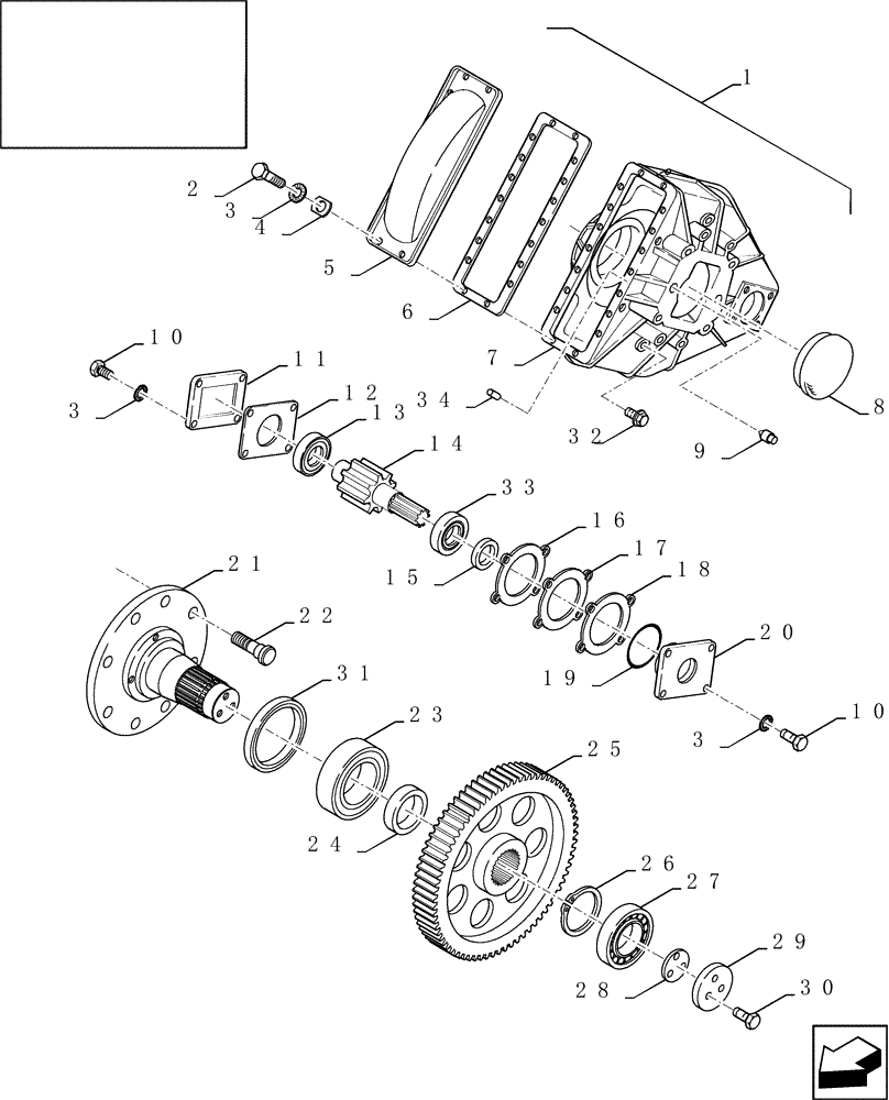 Схема запчастей Case IH 8010 - (48.130.01) - FINAL DRIVE, TRACK - NA ONLY (48) - TRACKS & TRACK SUSPENSION