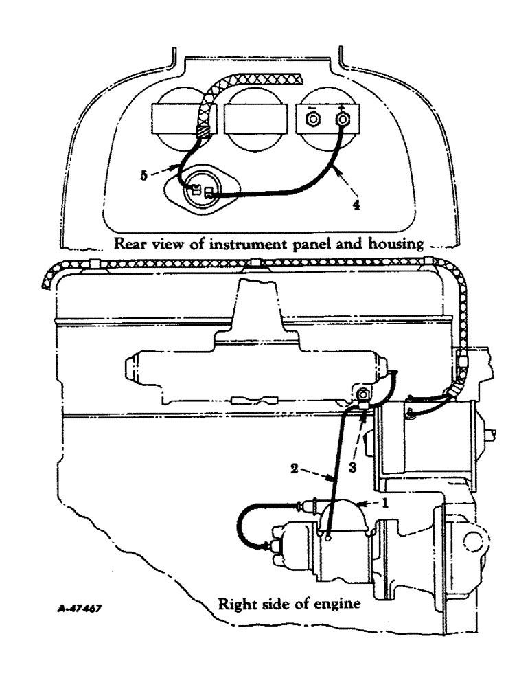 Схема запчастей Case IH 400-SERIES - (211) - ELECTRICAL SYSTEM, DIESEL ENGINE, STARTING & LIGHTING, MAGNETO IGNITION (06) - ELECTRICAL SYSTEMS