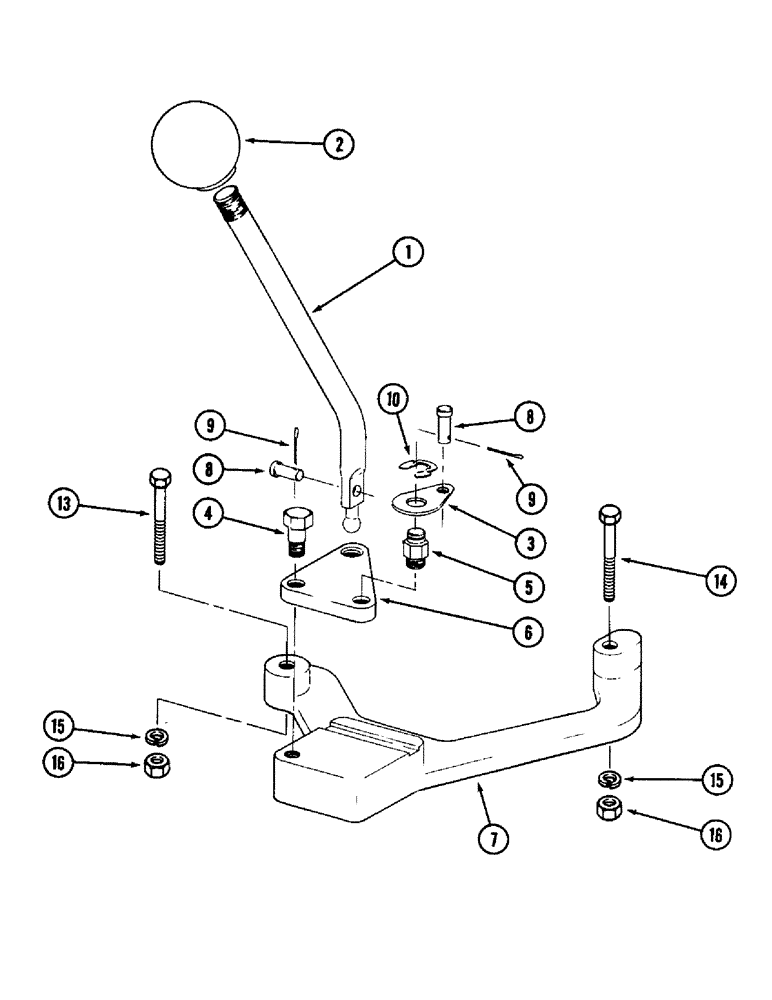 Схема запчастей Case IH 7QA - (8-26) - SINGLE LEVER CONTROL (08) - HYDRAULICS