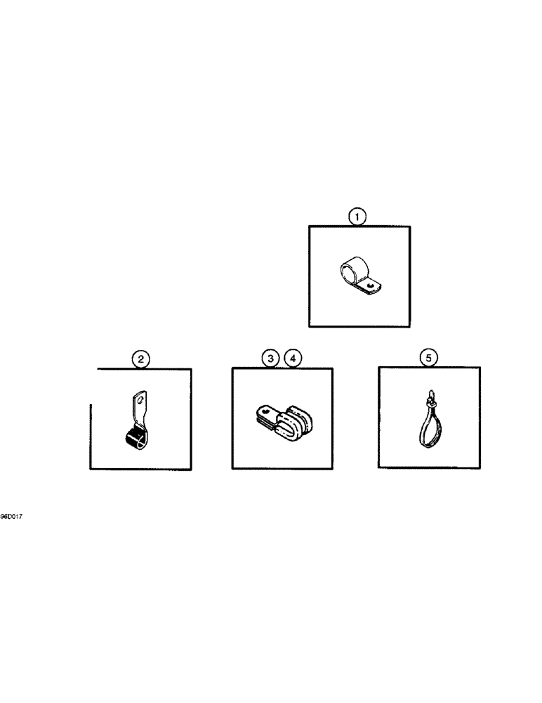 Схема запчастей Case IH 1400 - (4-10[1]) - CLAMPS (06) - ELECTRICAL SYSTEMS