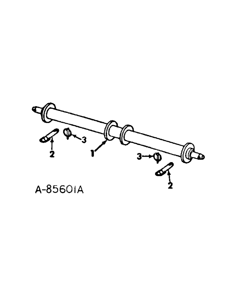 Схема запчастей Case IH 163 - (AQ-16[A]) - THREE-POINT HITCH CATEGORY II, FOR 6-ROW AND 8-ROW 