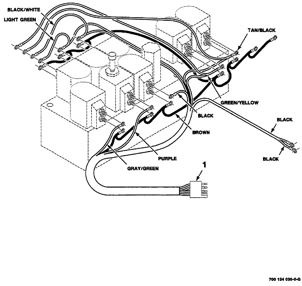 Схема запчастей Case IH 8870 - (04-30) - VALVE ASSEMBLY (55) - ELECTRICAL SYSTEMS