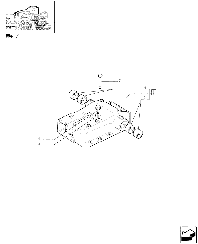 Схема запчастей Case IH FARMALL 95U - (1.82.0) - LIFT - COVERS (07) - HYDRAULIC SYSTEM