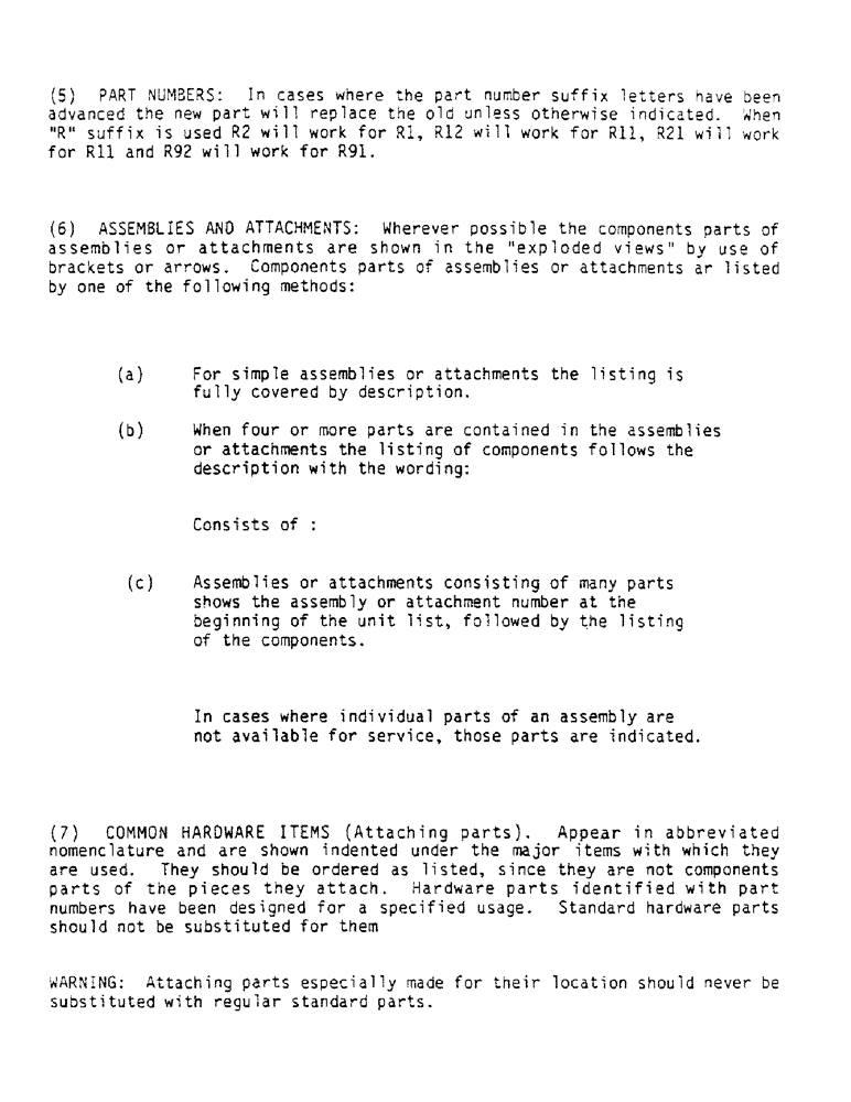 Схема запчастей Case IH D-155 - (0-C) - INTRODUCTION 