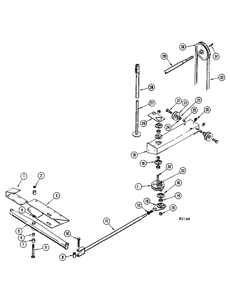 Схема запчастей Case IH 400 - (014) - SICKLE DRIVE (58) - ATTACHMENTS/HEADERS