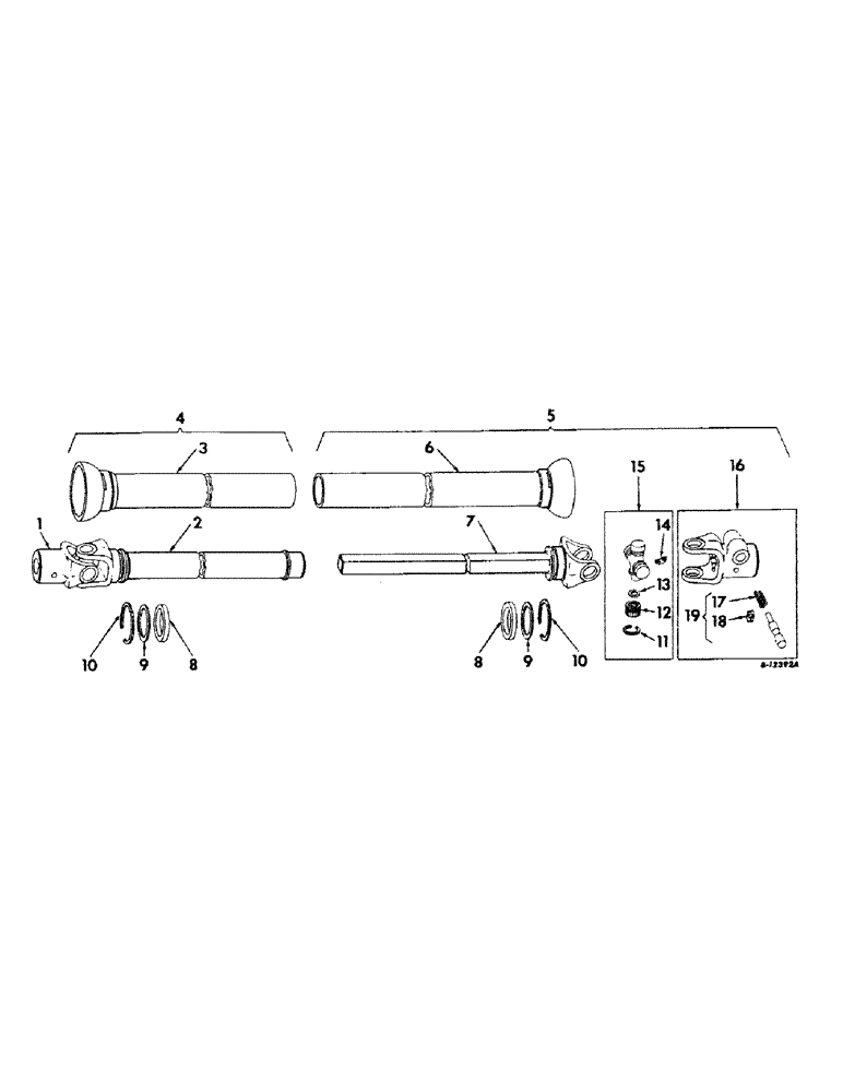 Схема запчастей Case IH 1000 - (K-15) - POWER DRIVE EQUIPMENT, W/O HAY CONDITIONER 