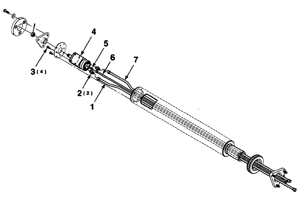 Схема запчастей Case IH 325 - (8-30) - HYDRAULIC AUGER DRIVE ASSEMBLY "B" (35) - HYDRAULIC SYSTEMS