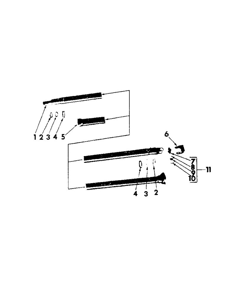 Схема запчастей Case IH 201 - (D-015[A]) - POWER TAKE-OFF, 1000 RPM, ROCKWELL-STANDARD (58) - ATTACHMENTS/HEADERS