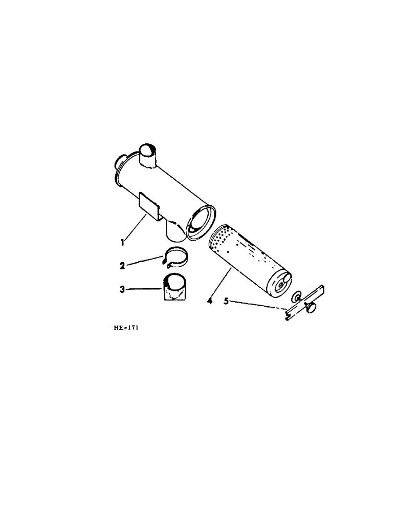 Схема запчастей Case IH 375 - (E-16) - FUEL SYSTEM, AIR CLEANER, UNITED (02) - FUEL SYSTEM