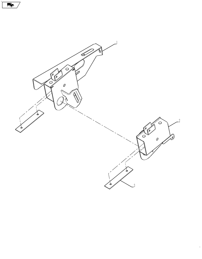 Схема запчастей Case IH 3020-25 - (58.101.02[01]) - REEL ADAPTER (58) - ATTACHMENTS/HEADERS