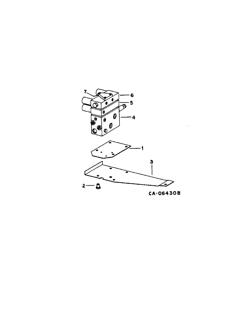 Схема запчастей Case IH 1440 - (10-48) - HYDRAULICS, CONTROL VALVE, S/N 20001 AND ABOVE (07) - HYDRAULICS