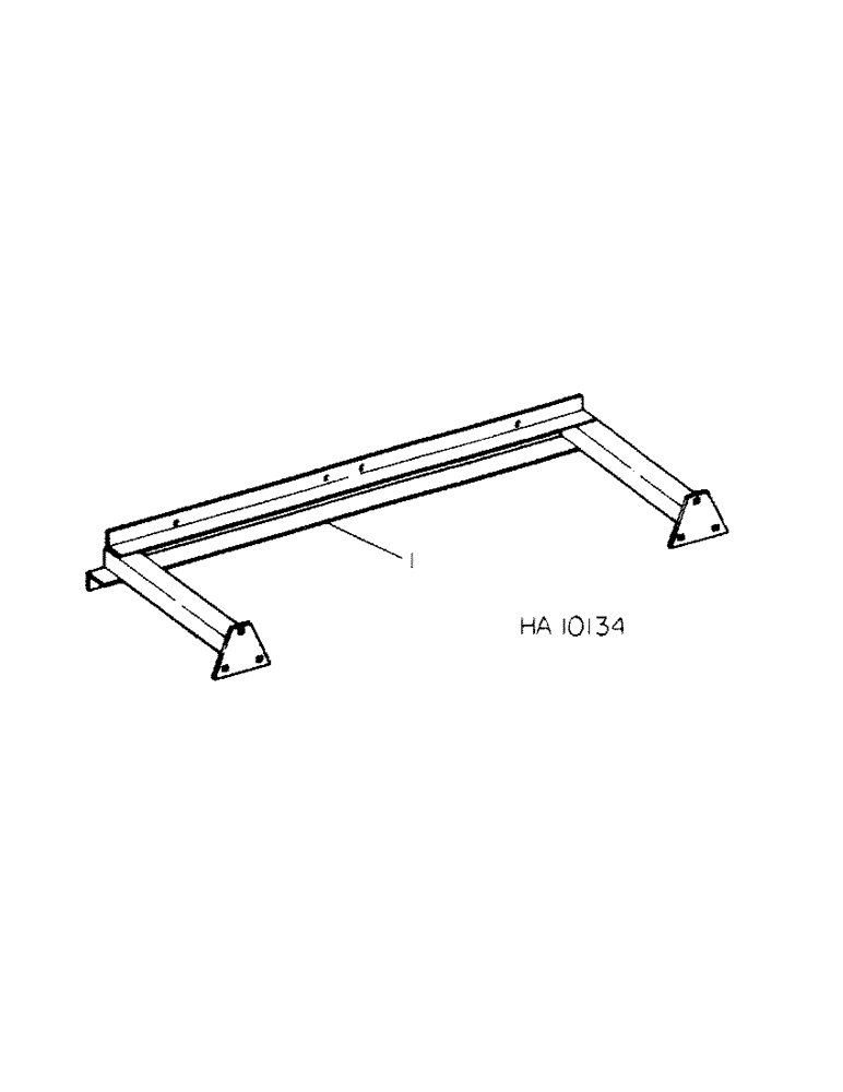 Схема запчастей Case IH 45 - (B-05B) - C-FRAME EXTENSIONS 