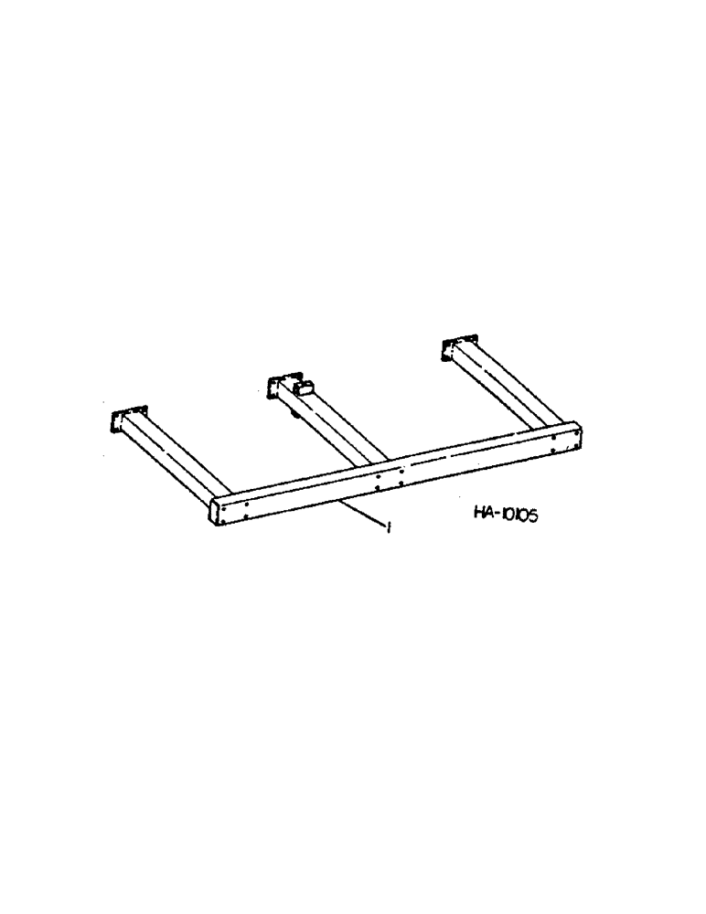 Схема запчастей Case IH 645 - (C-08[A]) - 645 VIBRA CHISEL, 31-1/2 FOOT WING, E-FRAME EXTENSION 