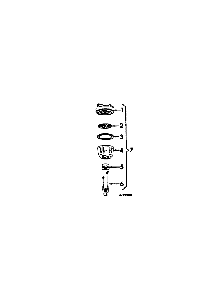 Схема запчастей Case IH 2444 - (E-06) - FUEL SYSTEM, FUEL STRAINER, GASOLINE ENGINE TRACTORS (02) - FUEL SYSTEM