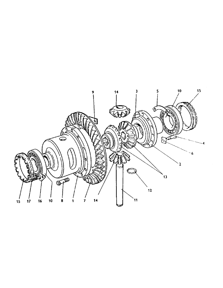 Схема запчастей Case IH 996 - (C32) - GEARBOX, DIFFERENTIAL - ALL MODELS Gearbox