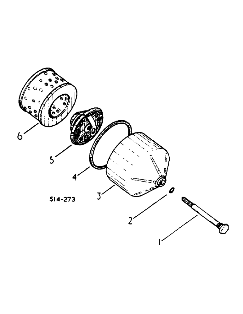 Схема запчастей Case IH 258 - (10-016) - OIL FILTER (07) - HYDRAULICS