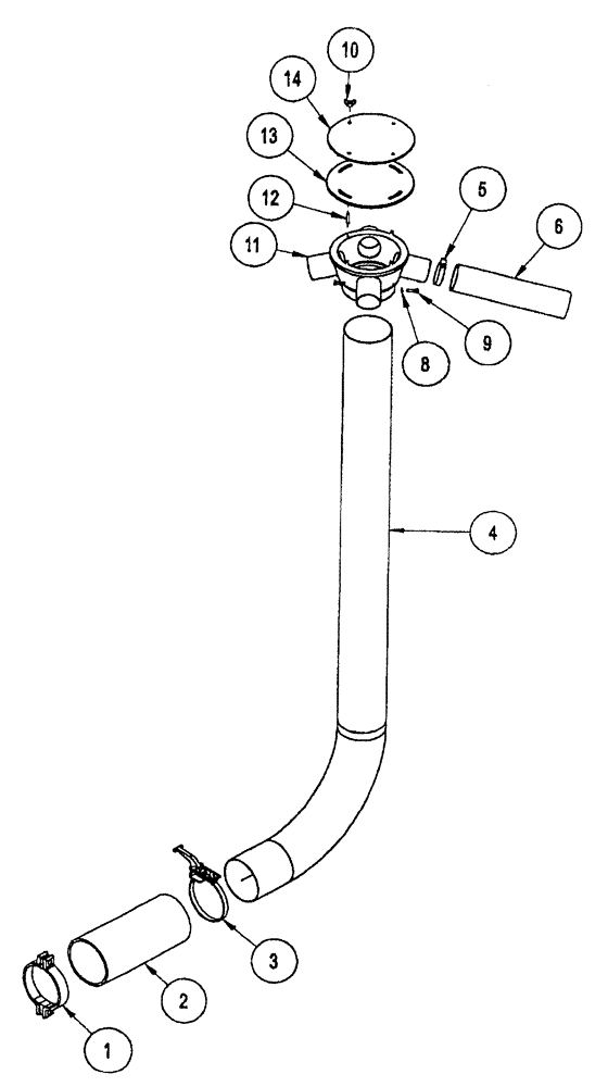 Схема запчастей Case IH NFX - (9-84) - PRIMARY MANIFOLD TUBES AND MANIFOLDS, STANDARD, SUPER MANIFOLD BELL 2412, 2010, AND 2012 DRILLS (09) - CHASSIS