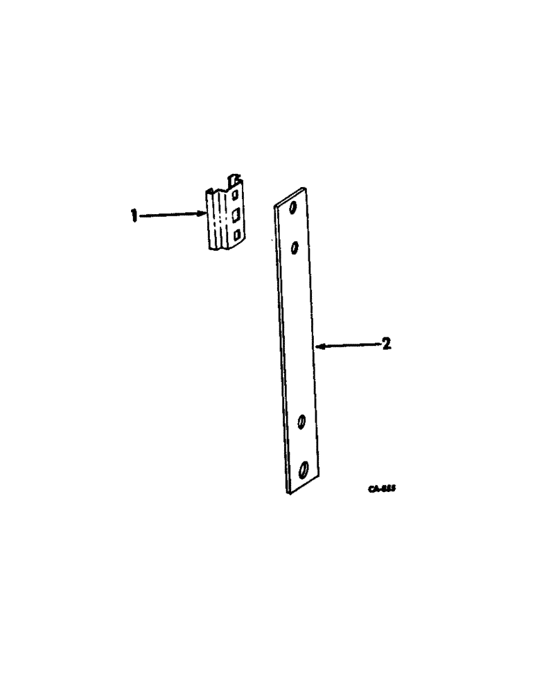 Схема запчастей Case IH 315 - (A-19) - SAFETY LAMP SOCKET UNIT, NON FOLDING, UNITS A, B & C 