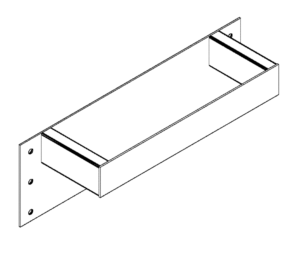 Схема запчастей Case IH FLX4330 - (10-001) - FRAME EXTENSION, 12” Options