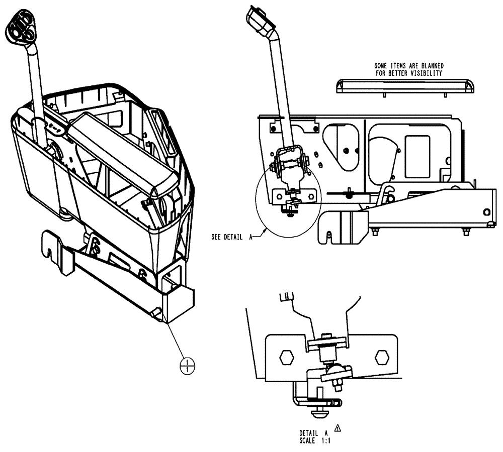 Схема запчастей Case IH FLX3510 - (01-047) - CONSOLE, RH CONTROL, LIQUID (10) - CAB